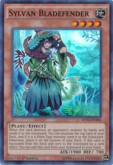 Sylvan Bladefender 2014 Mega-Tins Mega Pack Yu-Gi-Oh! card