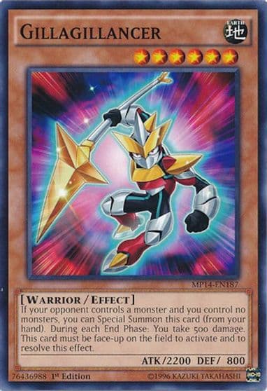 Gillagillancer 2014 Mega-Tins Mega Pack Yu-Gi-Oh! card