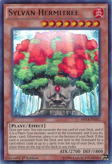 Sylvan Hermitree 2014 Mega-Tins Mega Pack Yu-Gi-Oh! card