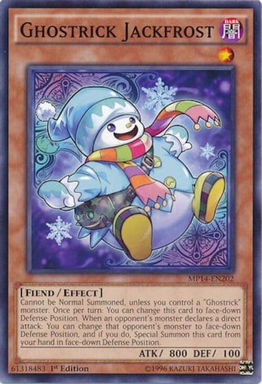 Ghostrick Jackfrost 2014 Mega-Tins Mega Pack Yu-Gi-Oh! card