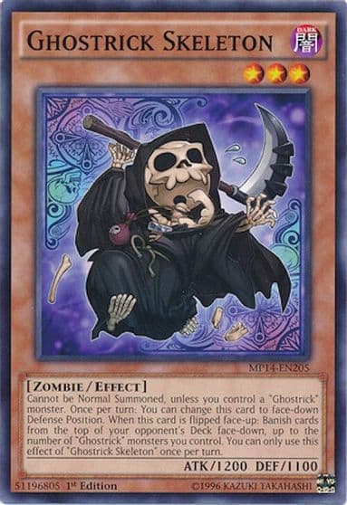Ghostrick Skeleton 2014 Mega-Tins Mega Pack Yu-Gi-Oh! card