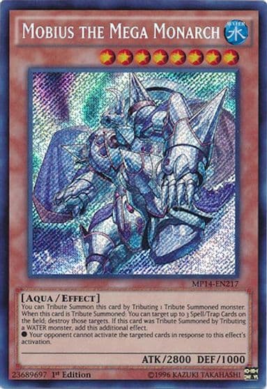 Mobius the Mega Monarch 2014 Mega-Tins Mega Pack Yu-Gi-Oh! card