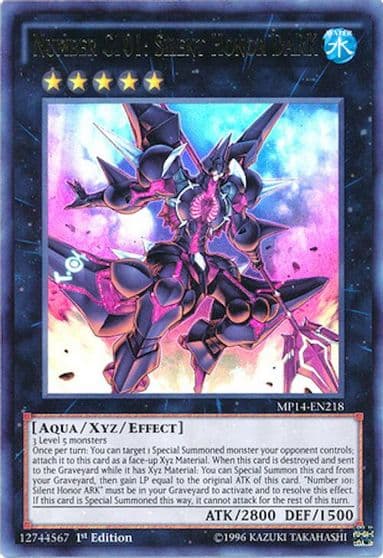 Number C101 Silent Honor DARK 2014 Mega-Tins Mega Pack Yu-Gi-Oh! card