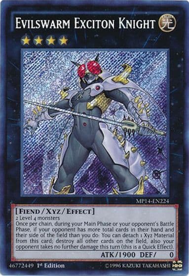 Evilswarm Exciton Knight 2014 Mega-Tins Mega Pack Yu-Gi-Oh! card