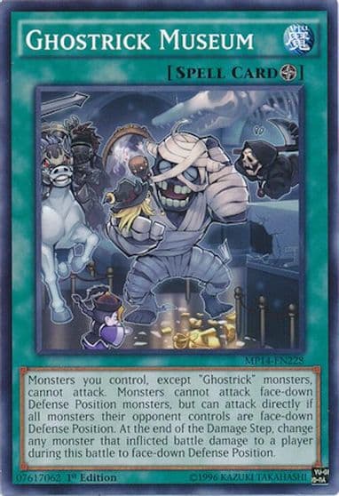 Ghostrick Museum 2014 Mega-Tins Mega Pack Yu-Gi-Oh! card