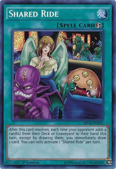 Shared Ride 2014 Mega-Tins Mega Pack Yu-Gi-Oh! card