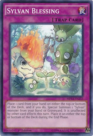 Sylvan Blessing 2014 Mega-Tins Mega Pack Yu-Gi-Oh! card