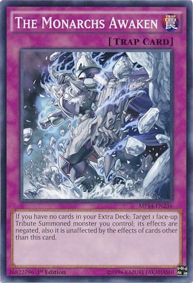 The Monarchs Awaken 2014 Mega-Tins Mega Pack Yu-Gi-Oh! card