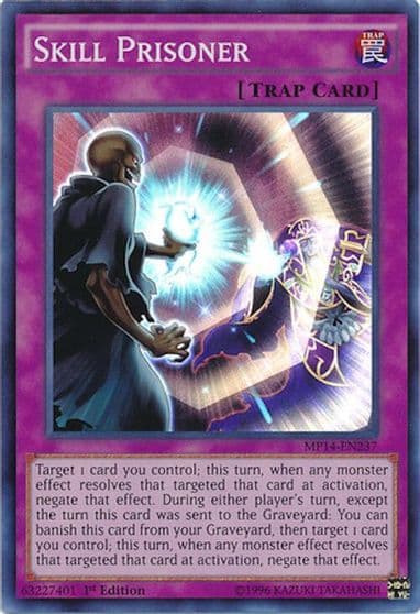 Skill Prisoner 2014 Mega-Tins Mega Pack Yu-Gi-Oh! card