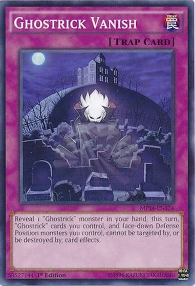 Ghostrick Vanish 2014 Mega-Tins Mega Pack Yu-Gi-Oh! card