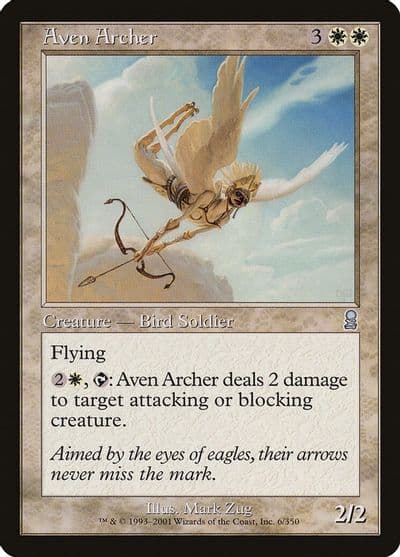 Aven Archer Odyssey Magic card