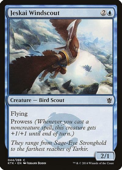 Jeskai Windscout Khans of Tarkir Magic card