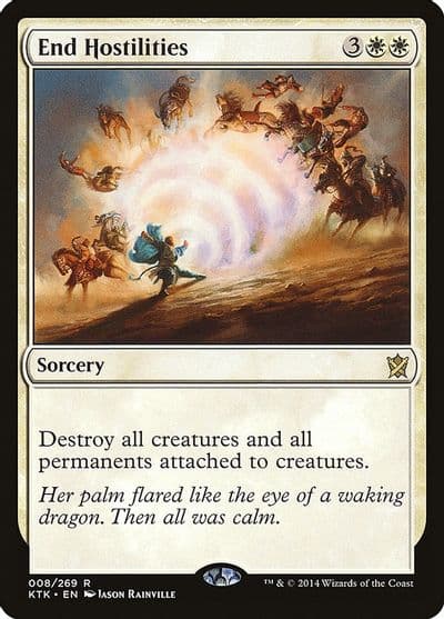 End Hostilities Khans of Tarkir Magic card