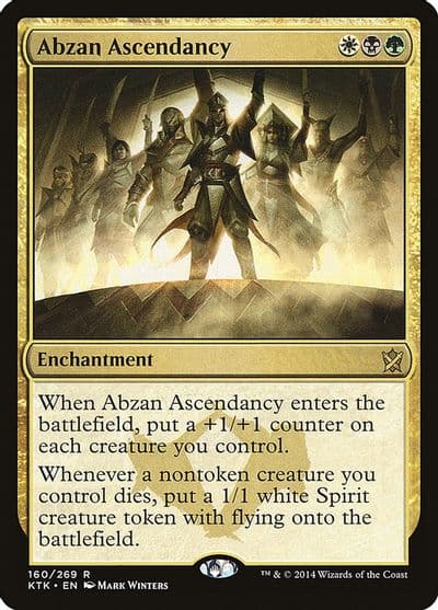Abzan Ascendancy Khans of Tarkir Magic card