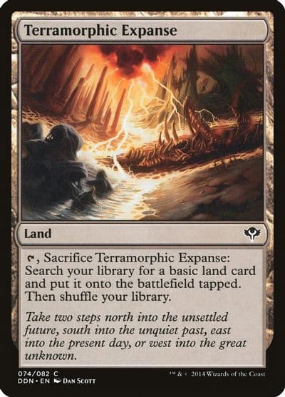 Terramorphic Expanse Duel Decks: Speed vs. Cunning Magic card