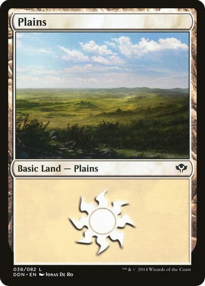 Plains 038 Duel Decks: Speed vs. Cunning Magic card