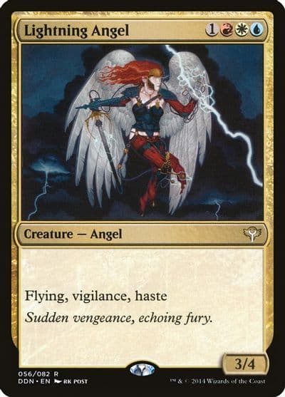 Lightning Angel Duel Decks: Speed vs. Cunning Magic card