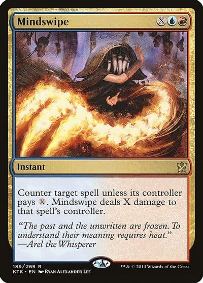 Mindswipe Khans of Tarkir Magic card