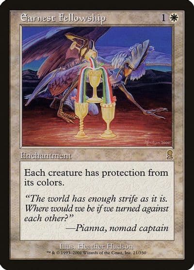 Earnest Fellowship Odyssey Magic card