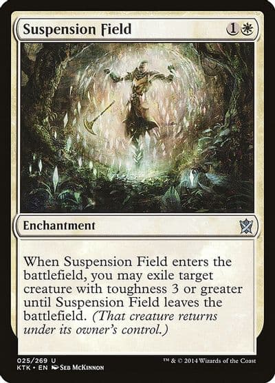 Suspension Field Khans of Tarkir Magic card