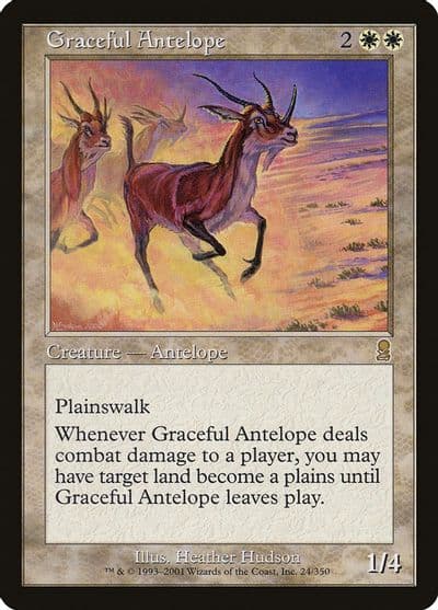 Graceful Antelope Odyssey Magic card