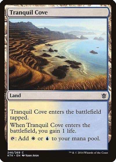 Tranquil Cove Khans of Tarkir Magic card