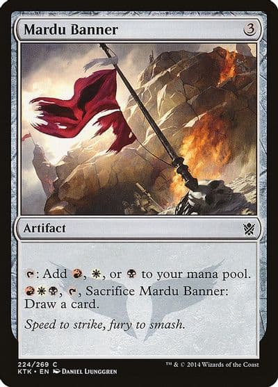 Mardu Banner Khans of Tarkir Magic card