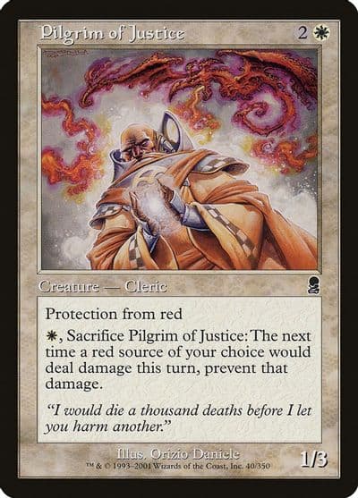 Pilgrim of Justice Odyssey Magic card