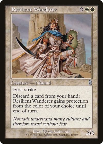 Resilient Wanderer Odyssey Magic card