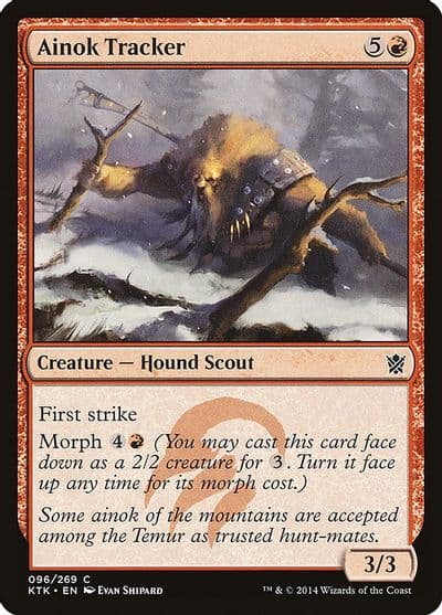 Ainok Tracker Khans of Tarkir Magic card