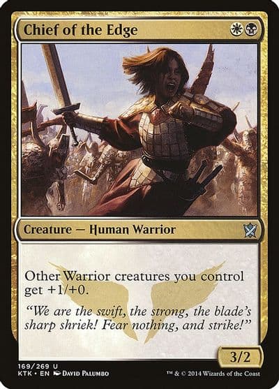 Chief of the Edge Khans of Tarkir Magic card