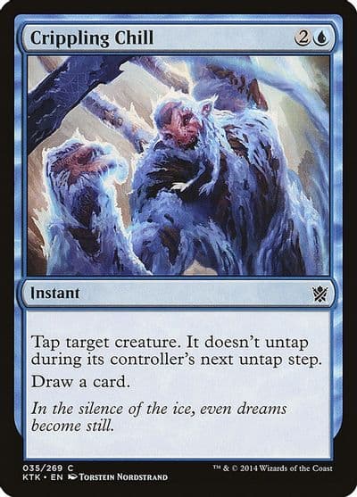 Crippling Chill Khans of Tarkir Magic card