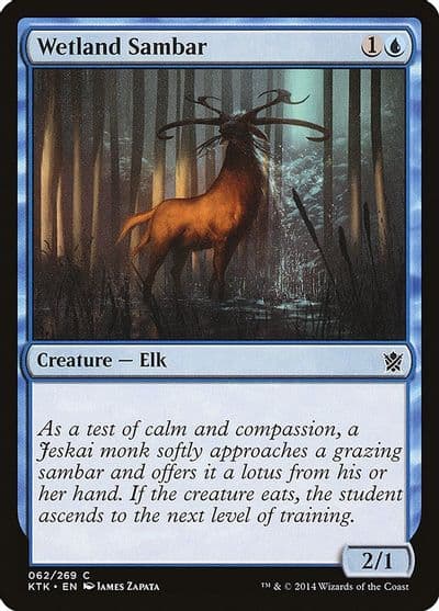 Wetland Sambar Khans of Tarkir Magic card
