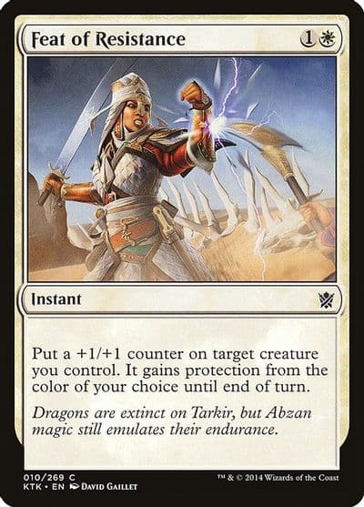 Feat of Resistance Khans of Tarkir Magic card