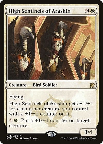 High Sentinels of Arashin Khans of Tarkir Magic card