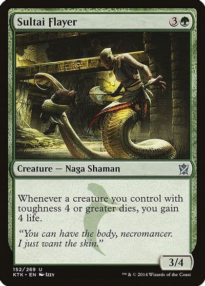 Sultai Flayer Khans of Tarkir Magic card
