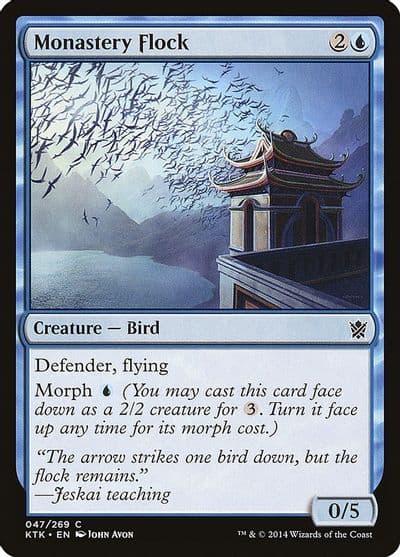 Monastery Flock Khans of Tarkir Magic card