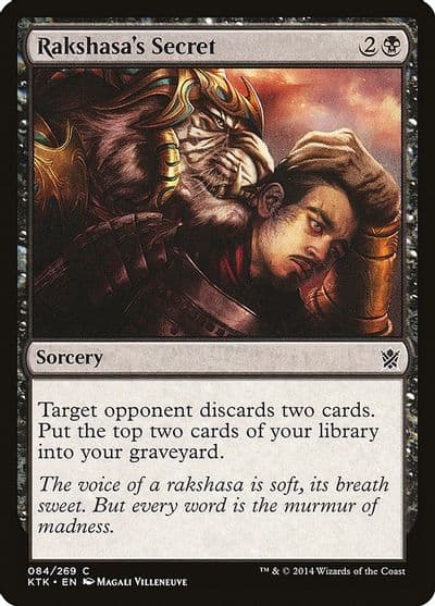Rakshasas Secret Khans of Tarkir Magic card