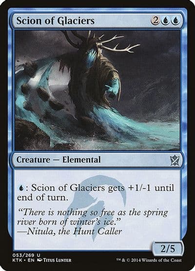Scion of Glaciers Khans of Tarkir Magic card