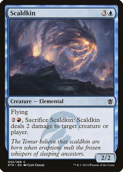 Scaldkin Khans of Tarkir Magic card