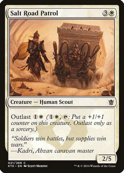 Salt Road Patrol Khans of Tarkir Magic card