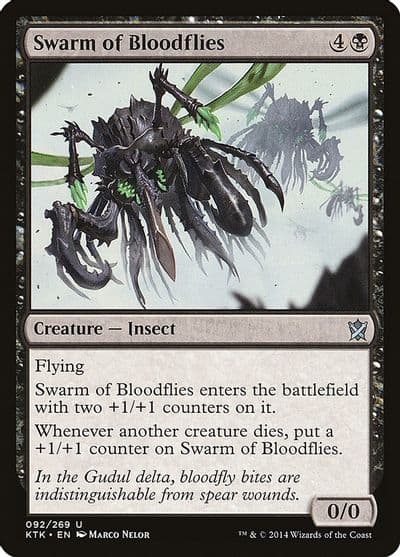 Swarm of Bloodflies Khans of Tarkir Magic card