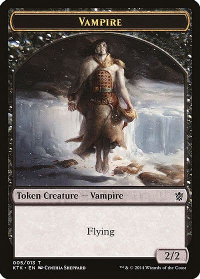 Vampire Token Khans of Tarkir Magic card