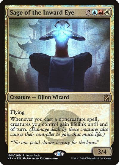 Sage of the Inward Eye Unique and Miscellaneous Promos Magic card
