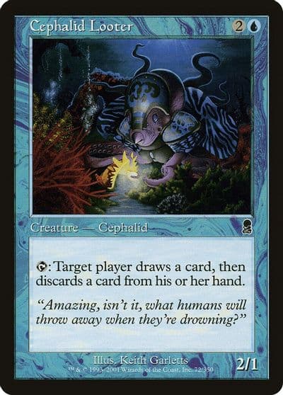 Cephalid Looter Odyssey Magic card