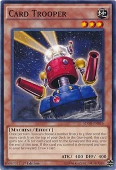 Card Trooper Structure Deck: Geargia Rampage Yu-Gi-Oh! card