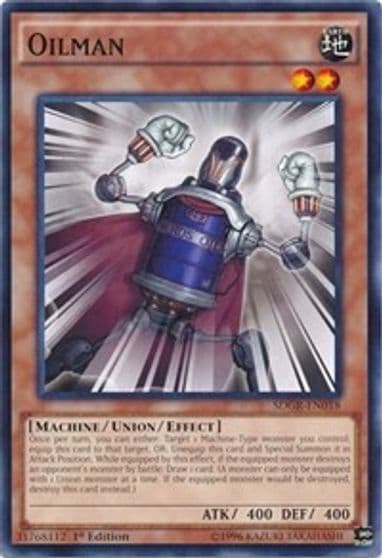 Oilman Structure Deck: Geargia Rampage Yu-Gi-Oh! card