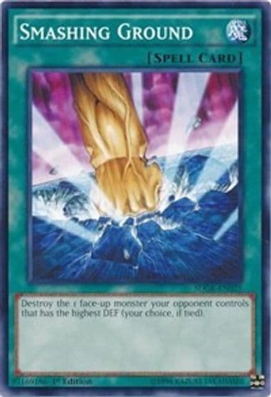 Smashing Ground Structure Deck: Geargia Rampage Yu-Gi-Oh! card