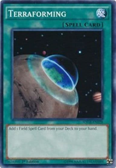 Terraforming Structure Deck: Geargia Rampage Yu-Gi-Oh! card