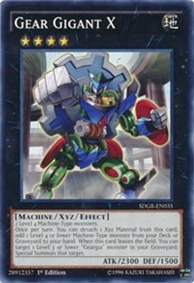 Gear Gigant X Structure Deck: Geargia Rampage Yu-Gi-Oh! card